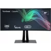 Viewsonic 38in 3840 x 1600 21:9 SuperClear IPS Curve monitor 3 sides frameless hardware calibration DCI-P3 100 sRGBHDR 10 2 HDMI DisplayPort USB type C USB ports Ethernet speakers height adjustable