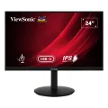 Viewsonic LED monitor VG2409-MHDU-2 Full HD. 300 nits. resp 5ms. incl 2x2.5W speakers 100Hz USB-C 65W power