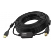 Vision audio visual 10m Black USB 2.0 booster cable