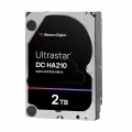 Western Digital Ultrastar DC HA210 2TB 128MB 3.5i SATA 6Gbps 7200RPM 512N SE