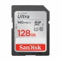 Western Digital SanDisk Ultra 128GB SDXC UHS-I SD Card 140MB/s C10 U1