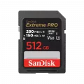 Western Digital Sandisk Extreme Pro SDXC 512GB UHS-II SD Card 280/150MB/s V60 C10