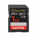 Western Digital Sandisk Extreme PRO SDXC 1TB UHS-I SD Card 200/140 Class 10 U3 V30