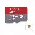 Western Digital SanDisk Ultra microSDXC 256GB card for Chromebooks 150MB/s UHS-I with Adapter