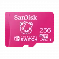 Western Digital SanDisk microSD 256GB for Nintendo Switch Fortnite Edition Cuddle Team