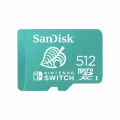 Western Digital SanDisk microSDXC card for Nintendo Switch 512GB R100/W90 V30 C10
