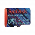 Western Digital SanDisk GamePlay microSDXC 512GB card R190/W130 A2 C10 V30 UHS-I U3