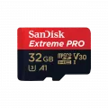 Western Digital Sandisk Extreme Pro microSDHC 32GB UHS-I R100/W90 C10 V30 U3 A1 + SD Adapter