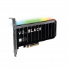 Western Digital WD Black AN1500 SSD 1TB NVMe Add-in-card PCIe Gen3 + heatsink