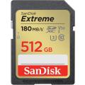 Western Digital Sandisk Extreme PLUS SDXC 512GB UHS-I SD Card 190MB/s 130MB/s Class 10 U3 V30