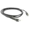 Zebra CABLE - USB: SERIES A CONNECTOR 7FT. (2M) STRAIGHT