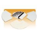 Zebra White PVC cards 30 mil 3-Up breakaway key tags (500 cards)