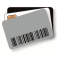 Zebra UHF RFID Composite card Gen2 w/magnetic stripe 30mil 100cards