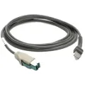 Zebra CABLE - USB: POWER PLUS CONNECTOR 7FT. (2M) STRAIGHT