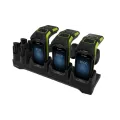 Zebra RFD90 3 Device Slots/4 Toaster Slots Charge Only Cradle w/ supp for TC51/52/52x/52ax/56/57/57x. Req. PW SUPP (PWR-BGA12V108W0WW) DC Line Cord (CBL-DC-382A1-01) and Country Specific Line Cord.