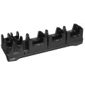 Zebra RFD40 3 Device Slots/4 Toaster Slots Charge Only Cradle with support for TC22/27 HC20/50. Requires Power Supply PWR-BGA12V108W0WW DC Line Cord CBL-DC-382A1-01 and Country Specific Line Cord. #