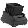 Zebra 4-SLOT BATTERY CHARGER CHARGES FOUR SPARE BATTERIES