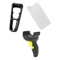 Zebra MC22/MC27 Protection kit includes snap-on trigger handle rubber boot for terminal with trigger handle and 5-pack of tempered glass screen protector.