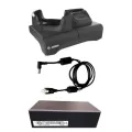 Zebra TC73/TC78 ETHERNET 1-SLOT AND SPARE BATTERY CHARGING CRADLE. WITH SHIM AND POWER SUPPLY. COUNTRY SPECIFIC AC LINE CORD SOLD SEPERATELY