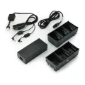 Zebra 3 Slot Batt Charger EU pwr cord for ZQ600/ZQ500 QLn Series