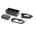 Zebra 3 Slot Batt Charger EU pwr cord for ZQ600/ZQ500 QLn Series