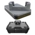 Zebra Ethernet ShareCradle to charge one TC501 device WITH an exoskeleton. Sold Separately: USB-C Cable (CBL-EC5X-USBC3A-01) Country-specific 45W Power Supply Adaptor.