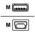 Zebra QL/RW CBL USB-A TO USB MINI-B