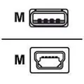 Zebra QL/RW CBL USB-A TO USB MINI-B