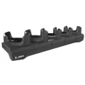 Zebra Five-slot cradle to charge TC53 / TC58 TC53e / TC58e / TC53e-RFID devices WITHOUT a rugged boot. Includes pre-installed black shims.