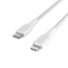 Belkin Lightning to USB-C Cable Braid 1M White
