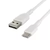 Belkin USB-A to USB-C Cable 0.15M White