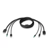 Belkin #AA DP to DP KVM Combo Cable 3m