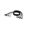 Belkin TAA Dual-Head HDMI to HDMI High Retention KVM Combo Cable 3m