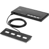 Belkin 4-Port Dual Head HDMI Modular Secure KVM Switch PP4.0 W/Remote