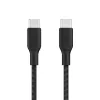Belkin 100w USB-C to USB-C Braided Cable 3M Black