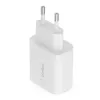 Belkin 25w BOOSTCHARGE Wall Charger with PPS + USB-C Cable with Lightning Connector with Strap 1m