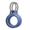 Belkin Secure holder with Keyring for Airtag - 2 Pack Blue