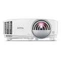 BenQ MX808STH DLP XGA Short-throw(81i@1m) Brightness: 3600 AL 2.6kg Highcontrast ratio 12.000:1 Noise level: 29db (Eco mode) 15.000 hrs lamplife