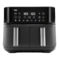 Braun 2 mandjes 900gr per mandje (4ltr) capaciteit 1800gr/8ltr LED digidisplay elec thermostaat 80-200 graden 2850W 8 auto programma'sgrillplaat acc sync functie