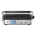 Braun 2.000W Max. temp. 250 (schroeien) ingebouwde elementen 3-in-1 grillthermostaat schroeifunctie digital display 1 bakplaat 1 grillplaatzwart/staal