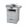 Brother Flatbed/ADF z/w A4 laserprinter/copier/kleurenscanner. fax/PC-fax. 50ppm. 1200dpi. 1GB. 2x 520 vel papierladen uitbreidbaar 12.3 cm LCD touch. NFC. LAN/WLAN