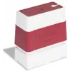 Brother Pack 6 Red self-inking stamps 18x50