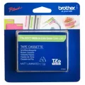 Brother - 12 mm wit op lime groen - mat gelamineerd (5 m)