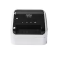 Brother Labelprinter (zwart/wit)- 12 tot 103-6 mm- DK - automatisch snijmechanisme- USB2.0 aansluiting- incl. 2x rollen + USB kabel