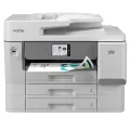Brother MFC-J6977DW (A3-XL) Flatbed/ADF kleur A3 inkjetprinter/copier/scanner/fax/PC-fax 33K6 35/32 ppm 1200x4800 dpi 1 GB 250-sheet paper tray (up to A3) 50-sheet ADF 8.8 cm LCD touchscreen NFC PCL6/BR-Sript