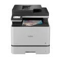 Brother MFC-L8730CDW Flatbed/ADF color A4 duplex laser printer/copier/scanner/fax/PC-fax 33K6 31ppm 2400x600 dpi 512 MB 250 sheet paper tray opt.PCL6/BR-Script3 USB host USB 2.0 Hi-Speed LAN/WLAN