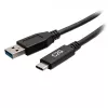 C2G Cables To Go 1.5ft USB 3.0 USB-C TO USB-A M/M BLK