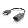 C2G Cables To Go 20cm DP to HDMI 4K Passive Black