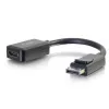 C2G Cables To Go 20cm DisplayPort M to HDMI F BLK