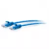 C2G Cables To Go 1FT/0.3M CAT6A SLIM PATCH 28AWG BLUE
